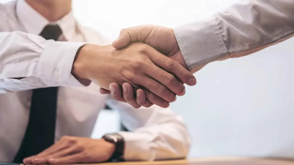 Handshake-over-agreement- cendor contracts